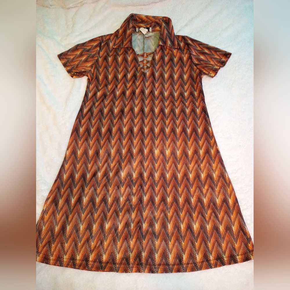 Retro mini dress